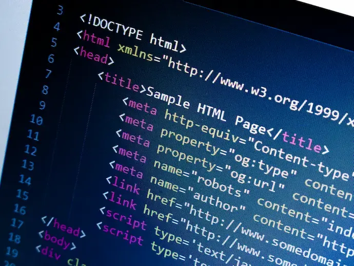 HTML code preview