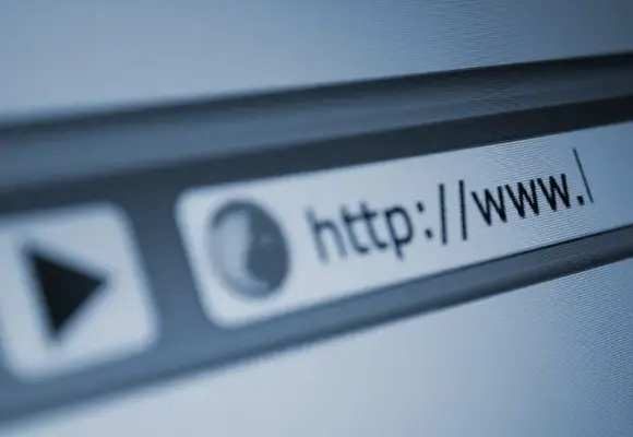 beginning of a URL in a search engine