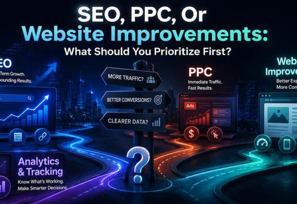 SEO, PPC, Or Website Improvements: What Should You Prioritize First?